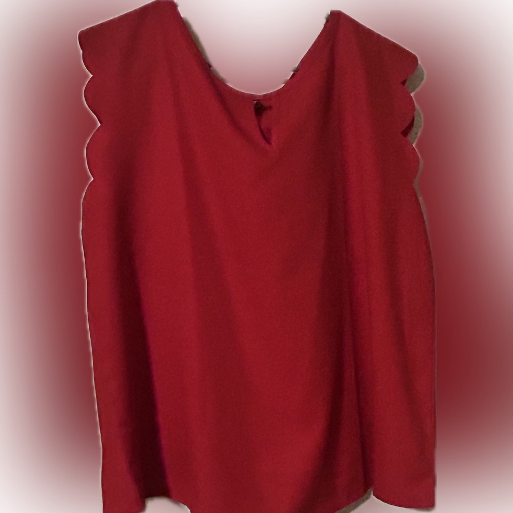 Shein Women’s Red Blouse-2XL